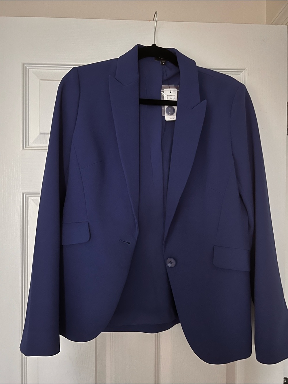 NWT Bright Blue Single-Button Blazer